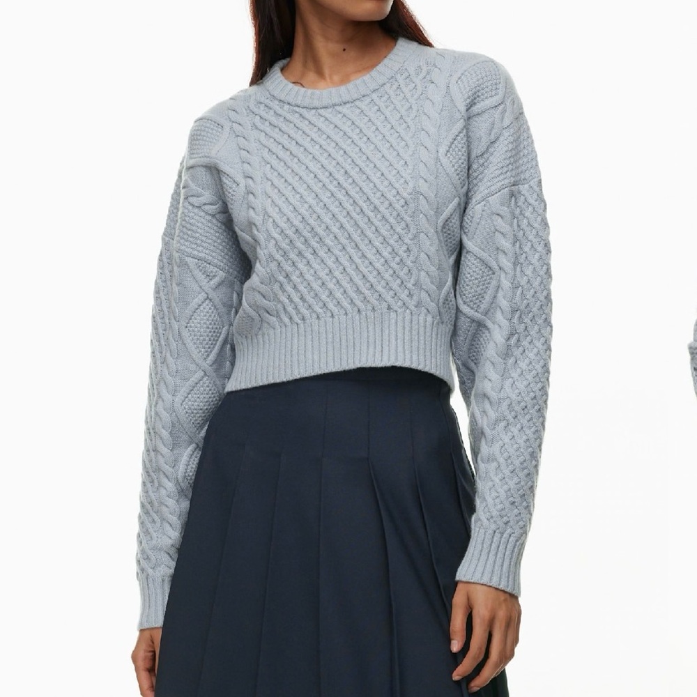 Sunday Best wool
Peggy Cropped Sweater light blue XS